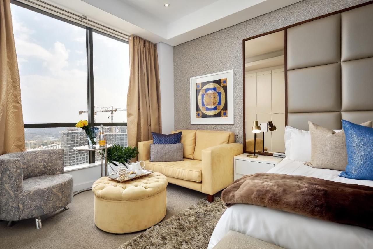 Sandton Skye Premium Suites & Penthouses ヨハネスブルグ エクステリア 写真